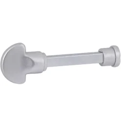 Karwei deurkruk set Blok recht schild vrij-bezet sluiting 63/8 mm aluminium