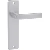 Karwei deurkruk set Blok recht blind schild aluminium