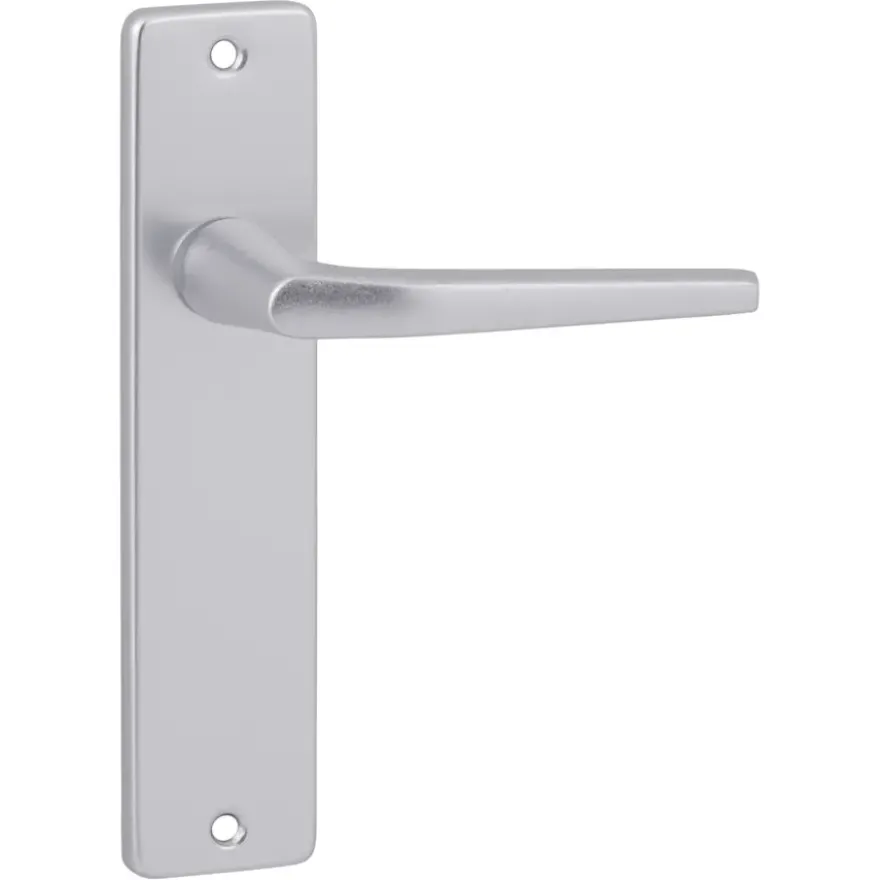 Karwei deurkruk set Daan recht blind schild aluminium