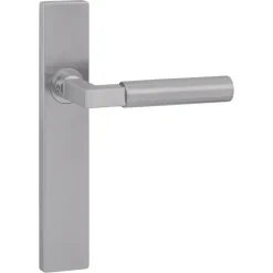 Karwei deurkruk set Fulham recht blind schild RVS