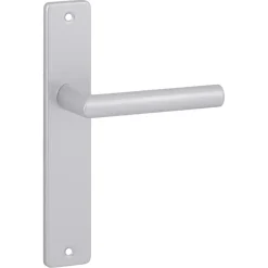 Karwei deurkruk set Greece recht blind schild ANOX aluminium mat