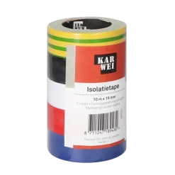 KARWEI elektrische isolatietape 10 m x 19 mm (5 stuks)