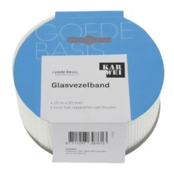 KARWEI glasvezelband 10mx50mm wit