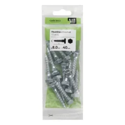 KARWEI houtdraadbout M8x40 mm 15 stuks