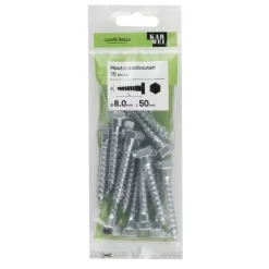 KARWEI houtdraadbout M8x50 mm 15 stuks