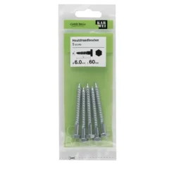 KARWEI houtdraadbout M6x60 mm 5 stuks