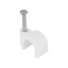 KARWEI kabelclip wit 4 mm wit (15 stuks)