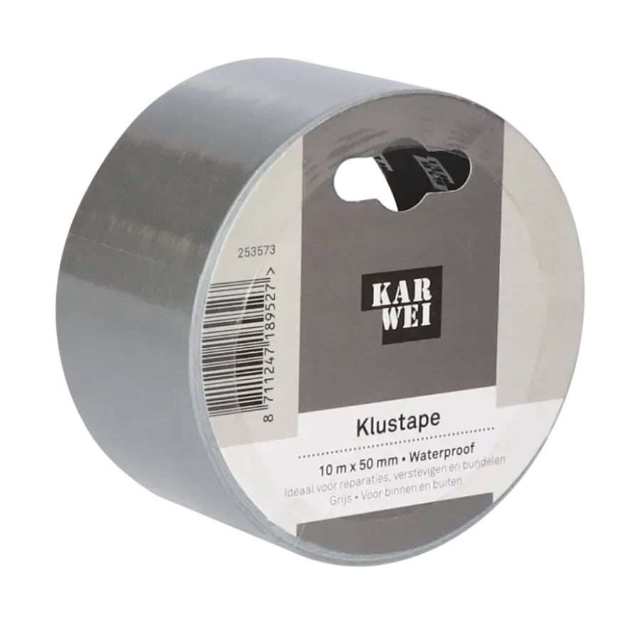 KARWEI klus- en reparatietape grijs 10 m x 50 mm
