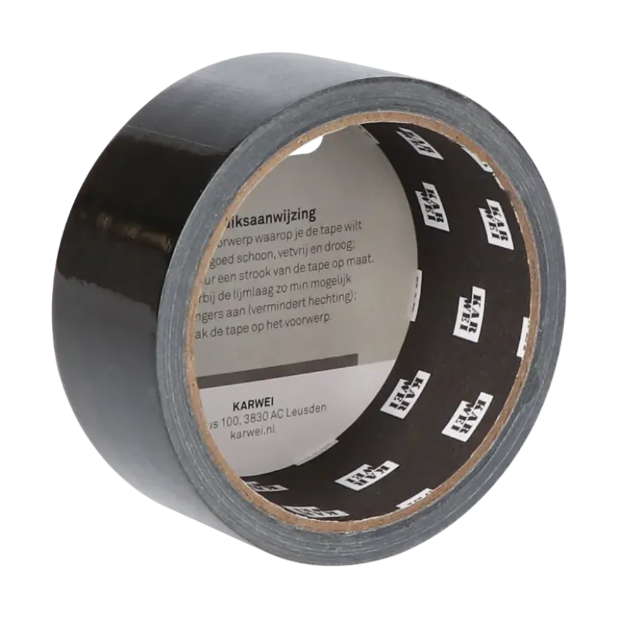 KARWEI klus- en reparatietape zwart 10 m x 38 mm
