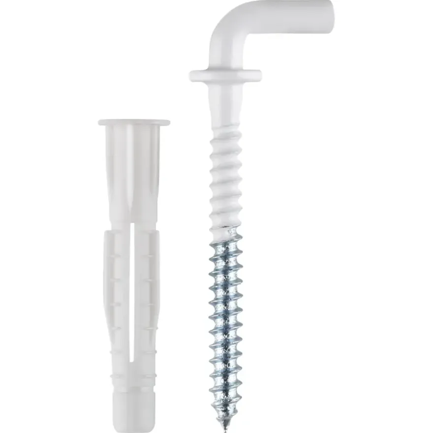 KARWEI kraagplug 8x50mm+duim 5,5x70mm wit 2ST