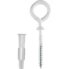 KARWEI kraagplug 6x36mm+schr.Schroefoog 4,5x70mm 2ST
