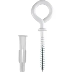 KARWEI kraagplug 6x36mm+schr.Schroefoog 4,5x70mm 2ST