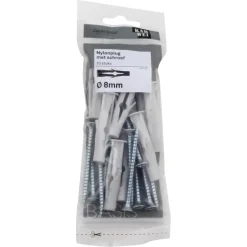KARWEI Nylonplug 8x50mm + uni 5x60mm 10ST