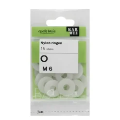 KARWEI nylon ring M6 (15 stuks)