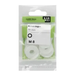 KARWEI nylon ring M8 (15 stuks)