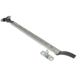 KARWEI raamuitzetter grijs 30 cm buitendraaiend