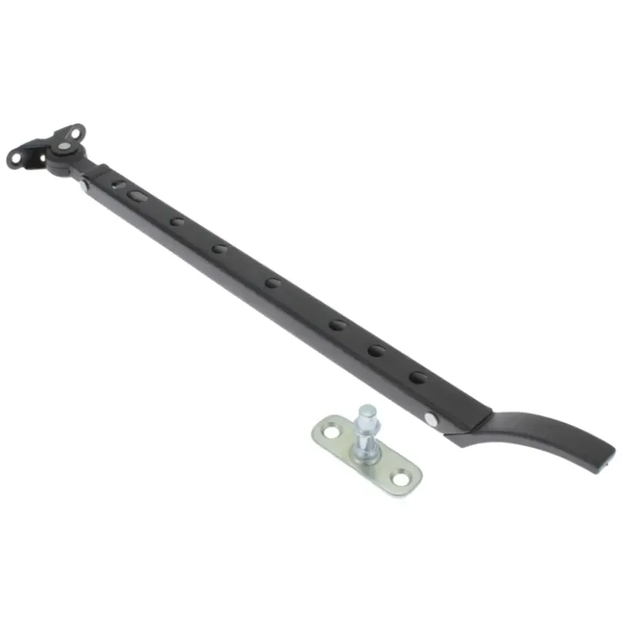 KARWEI raamuitzetter zwart 30 cm buitendraaiend