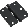 KARWEI Scharnier met losse pen 75x75 mm zwart - 2 stuks