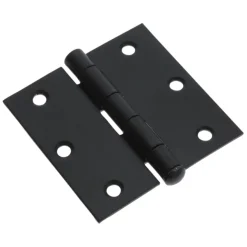 KARWEI Scharnier met losse pen 75x75 mm zwart - 2 stuks