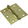 KARWEI Scharnier 75x75mm vermessingd - 3 stuks