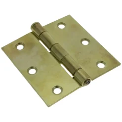 KARWEI Scharnier 75x75mm vermessingd - 3 stuks