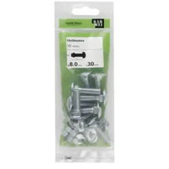 KARWEI slotbout verzinkt 8x30 mm (10 stuks)