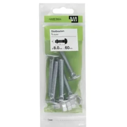 KARWEI slotbout verzinkt 8x60 mm (5 stuks)