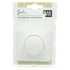 KARWEI Solis centraalplaat dimmer wit