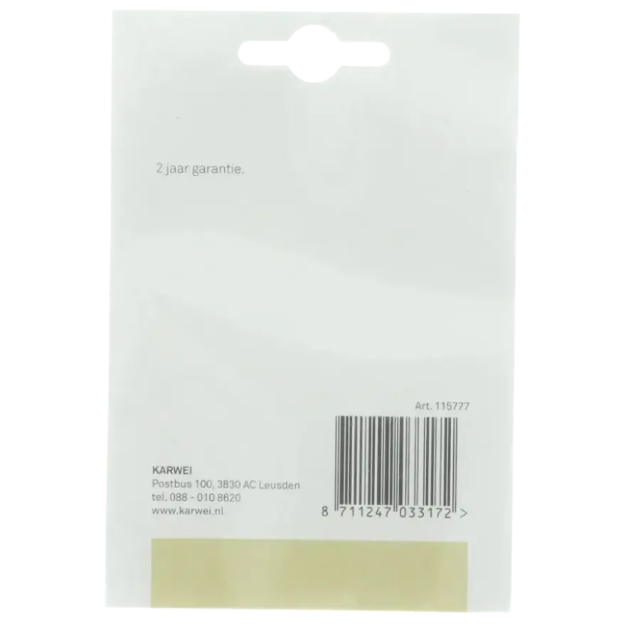 KARWEI Solis centraalplaat dimmer wit