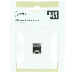 KARWEI Solis Wandcontactdoos UTP Wit