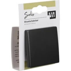 KARWEI Solis wisselschakelaar antraciet