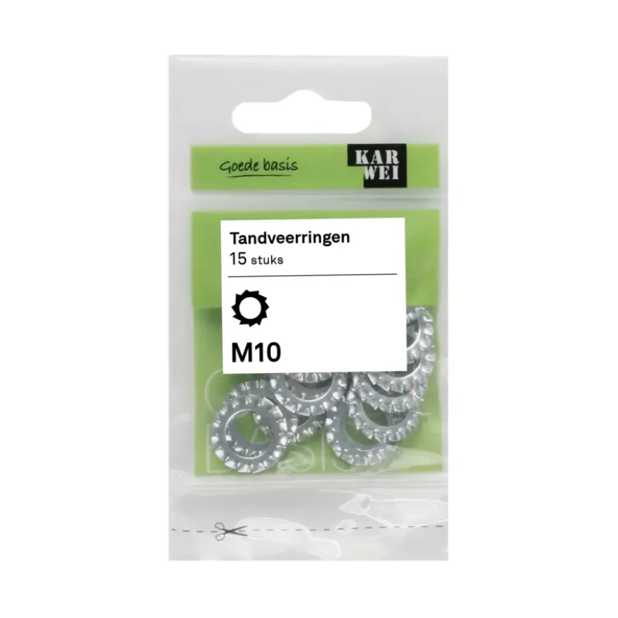 KARWEI tandveerring M10 (15 stuks)