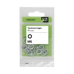 KARWEI tandveerring M6 (15 stuks)