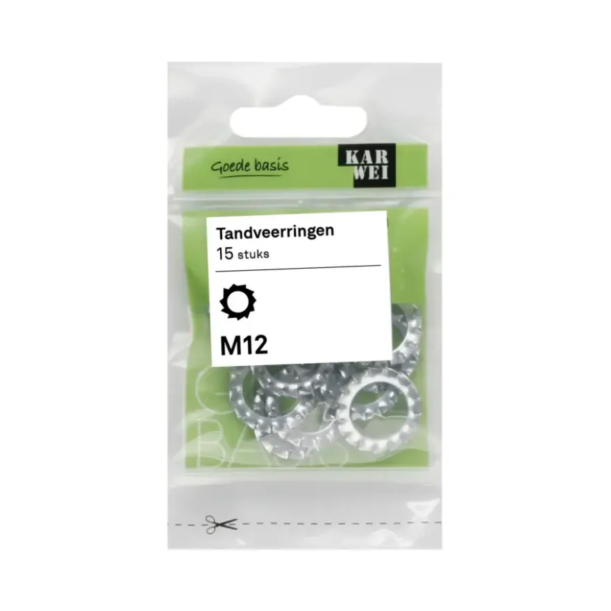 KARWEI tandveerring M12 (15 stuks)
