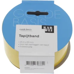 KARWEI tapijtband dubbelzijdig 25mx50mm