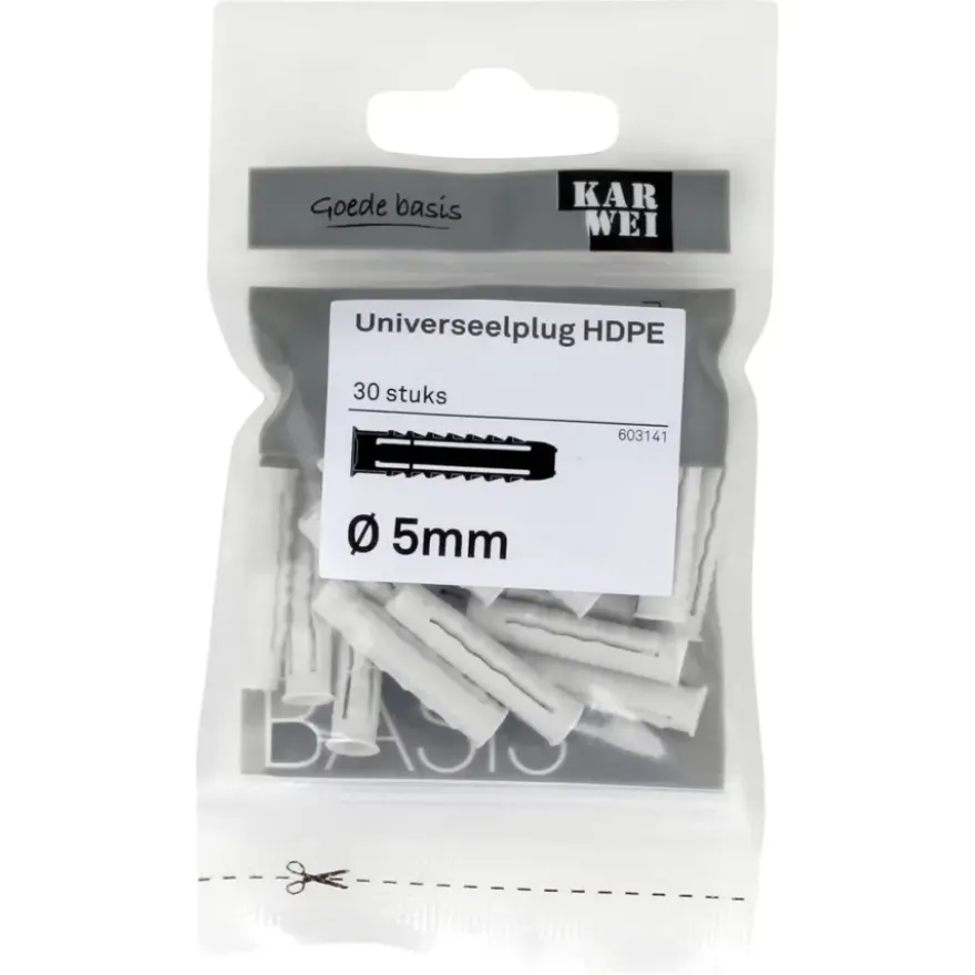 KARWEI uni-plug 5x25mm 30ST