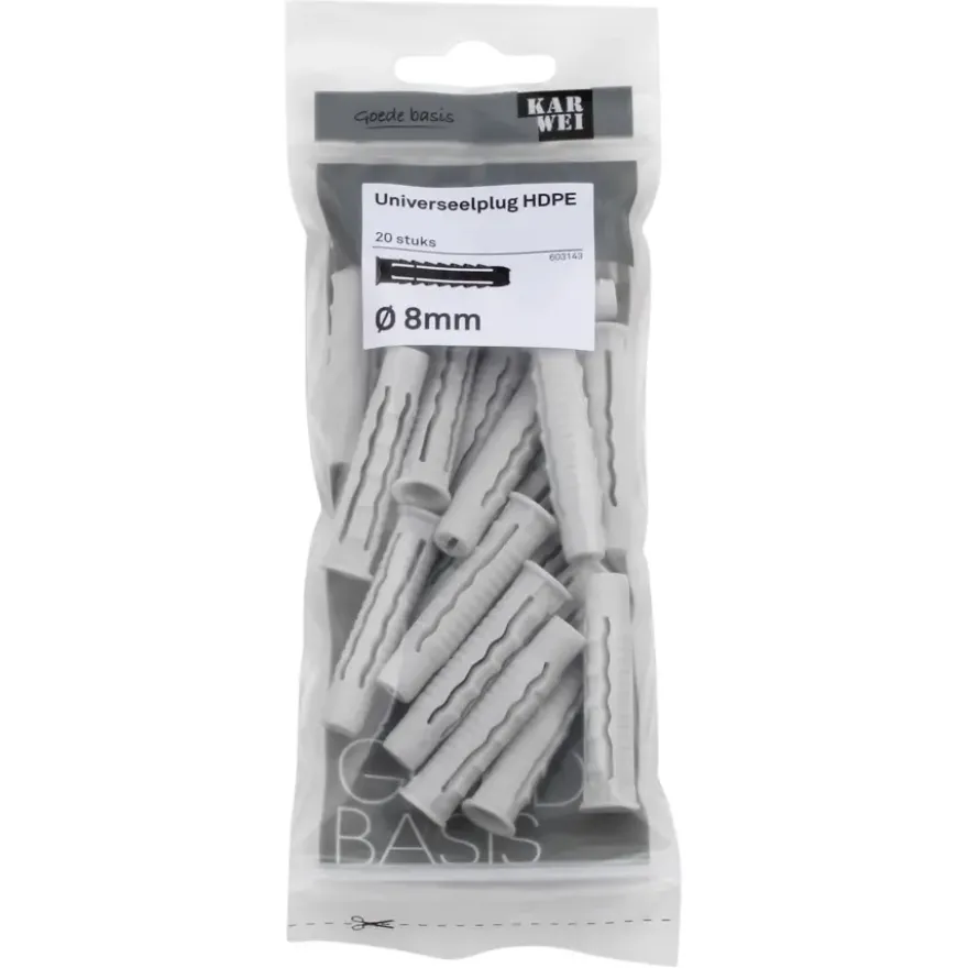 KARWEI uni-plug 8x40mm 20ST