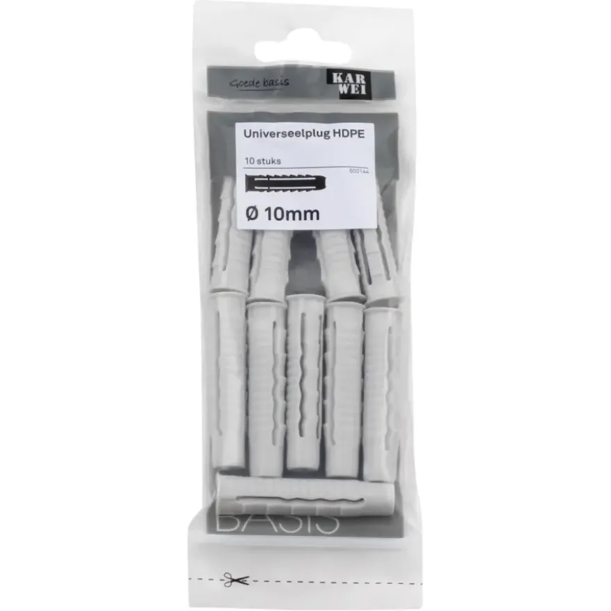 KARWEI uni-plug 10x50mm 10ST