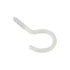 KARWEI Waslijnhaken wit 4,8mm - 80mm 4st.