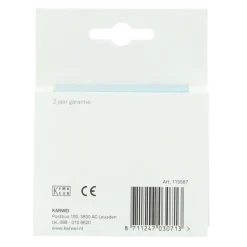 KARWEI Zenith afdekplaat mat zwart