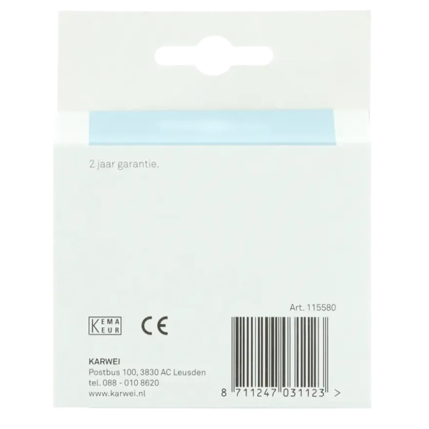 KARWEI Zenith afdekplaat wit