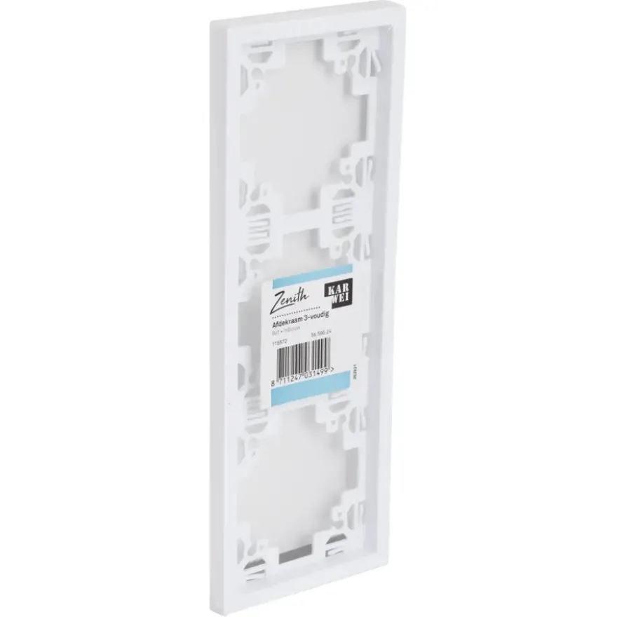 KARWEI Zenith afdekraam 3-voudig wit
