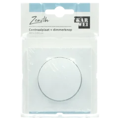 KARWEI Zenith centraalplaat dimmer wit