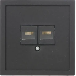 KARWEI Zenith wandcontactdoos UTP mat zwart
