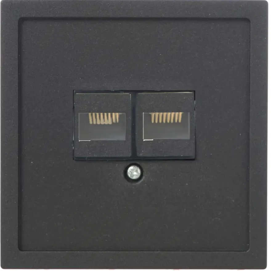 KARWEI Zenith wandcontactdoos UTP mat zwart