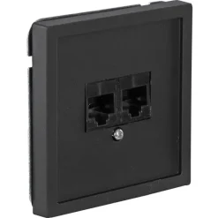 KARWEI Zenith wandcontactdoos UTP mat zwart