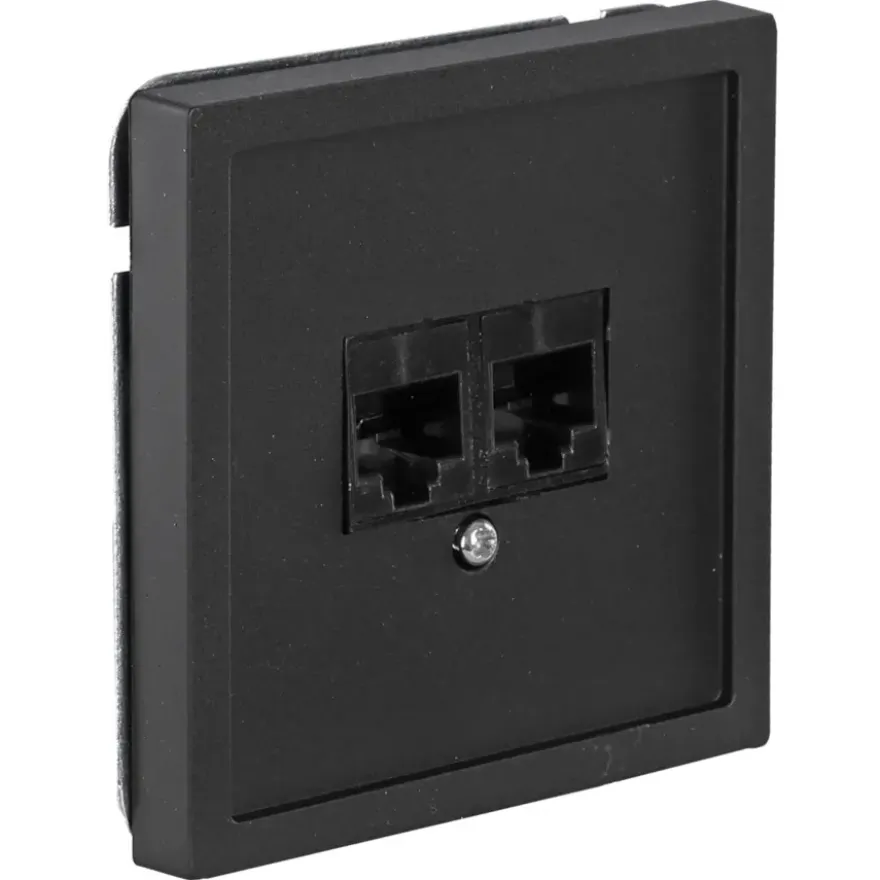 KARWEI Zenith wandcontactdoos UTP mat zwart