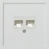 KARWEI Zenith Wandcontactdoos UTP Wit