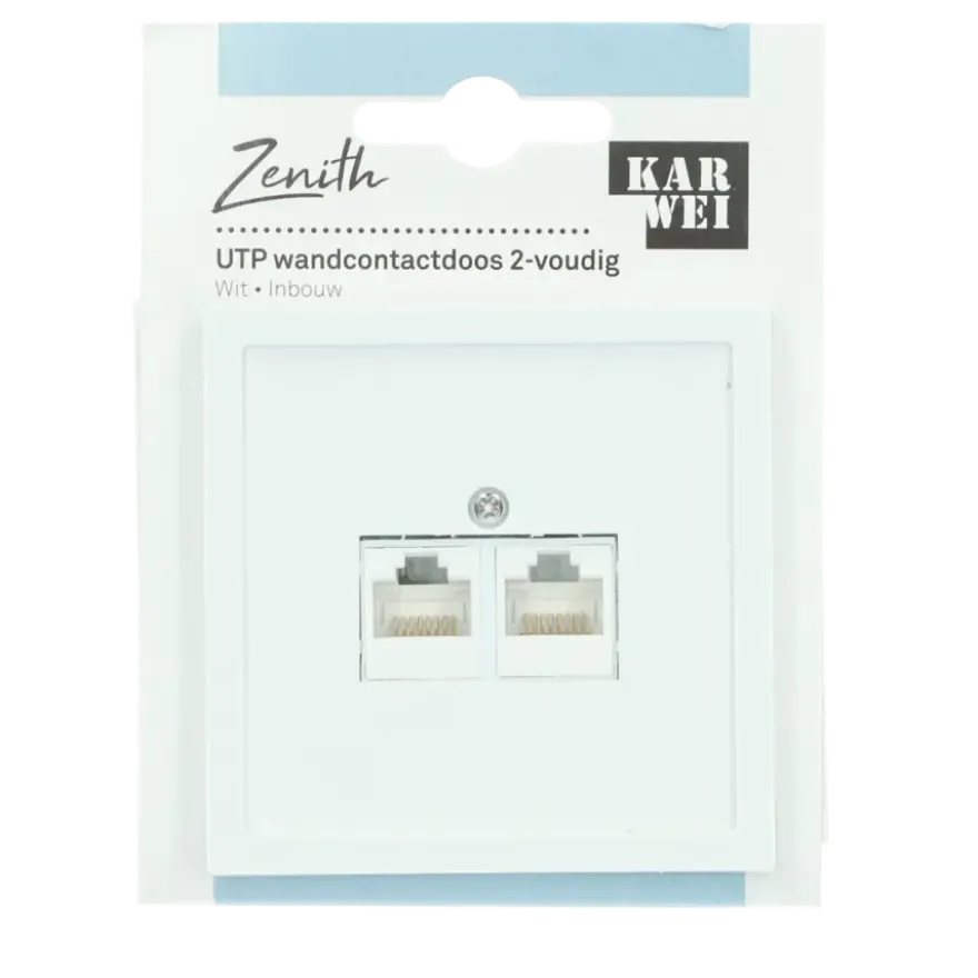 KARWEI Zenith Wandcontactdoos UTP Wit