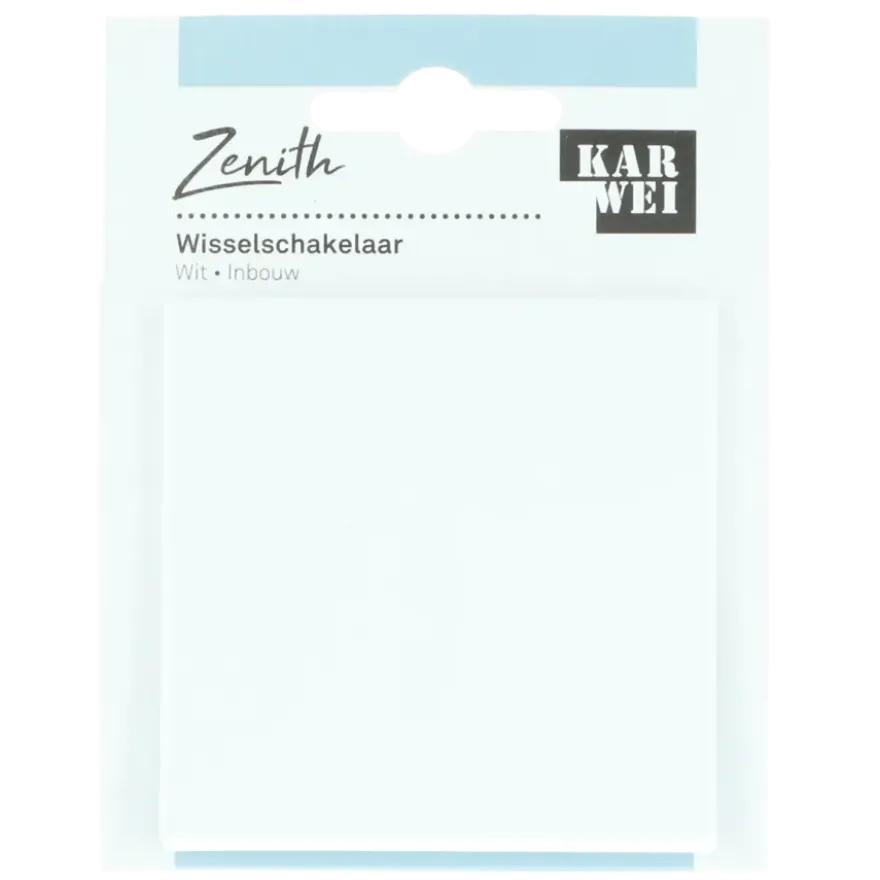 KARWEI Zenith wisselschakelaar mat zwart